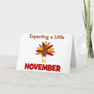 Erwartet ein bisschen Truthahn im November! Ankündigung