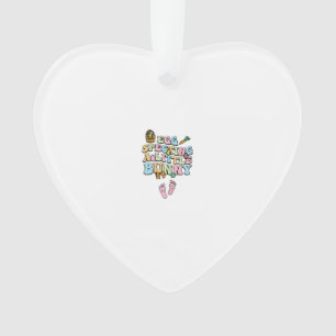 Erwartet ein kleines Häschen Ostern Schwangerschaf Ornament
