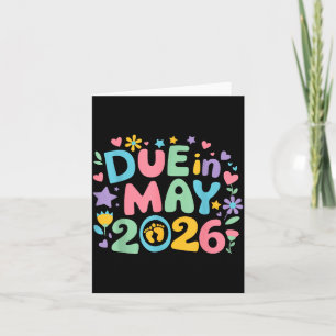Erwartet Mai 2026 Wegen Neugeborenem Mama Mutti Mu Karte