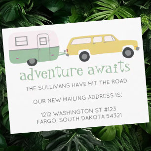ERWARTET NEUES E-Mailadresse-ADVENTURE RV Postkarte