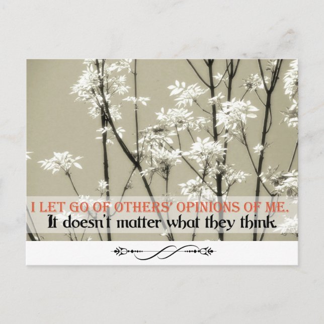 Erwartete Postkarte (Vorderseite)