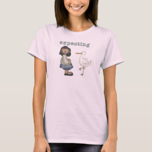 Erwartung - Afrikanische Mama wird und bleibt T-Shirt