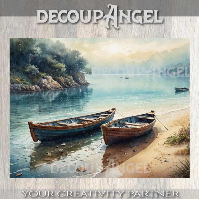 Erwartung der nächsten Reise - Decoupage - Seidenpapier (Von Creator hochgeladen)