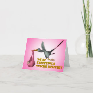 Erwartung einer Baby-Ankündigung Ankündigung