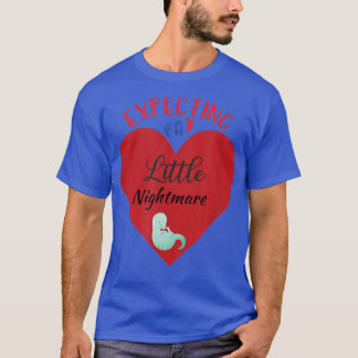 Erwartung eines kleinen Albtraums Dinosaurier T Re T-Shirt