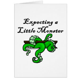 Erwartung eines kleinen Monsters