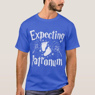 Erwartung Patronum Schwangerschaft Erwartende Mutt T-Shirt