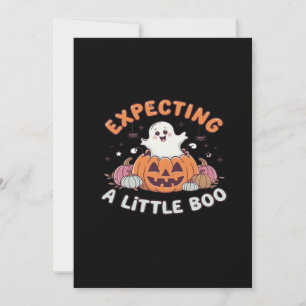 Erwartung von Little Boo Feiertagskarte