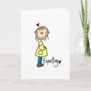 Erwartung von T - Shirt und Geschenken für Kinder Ankündigung