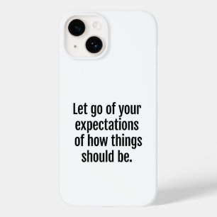 Erwartungen iPhone Case