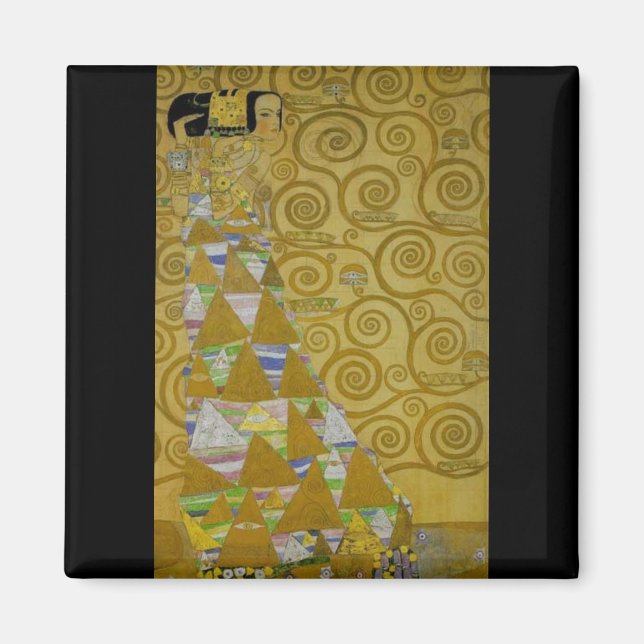 Erwartungen - Klimt - Magnet (Vorne)