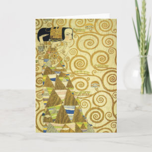 Erwartungen von Stoclet Fries Karte