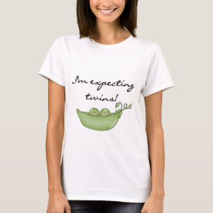 Erwartungen von Zwillingen - Erbsen in einem Pod T-Shirt