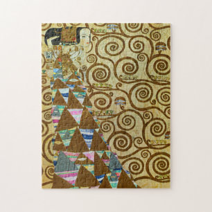 Erwartungs-Puzzlespiel Gustav Klimt Puzzle