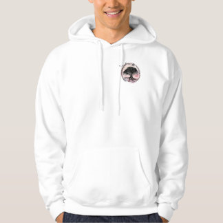 Erwecken Sie den Göttin Baum auf Rosa Hoodie