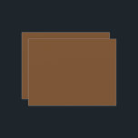 Erweitern Sie Ihr Design mit einem braunen Hinterg Postkarte<br><div class="desc">Entdecken Sie das perfekte Farbschema für Ihr Webdesign! Erfahren Sie,  wie ein brauner Hintergrund mit einem weißen Rand ein minimalistisches und elegantes Aussehen für Ihre Website-Banner schaffen kann.</div>