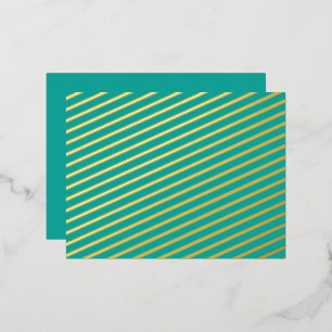 Erweitern Sie Ihr Design mit einem grünen Hintergr Folien Feiertagspostkarte