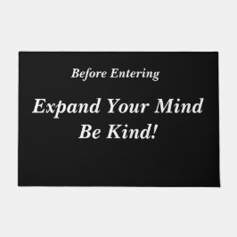 Erweitern Sie Ihren Geist freundlich! Doormat Fußmatte
