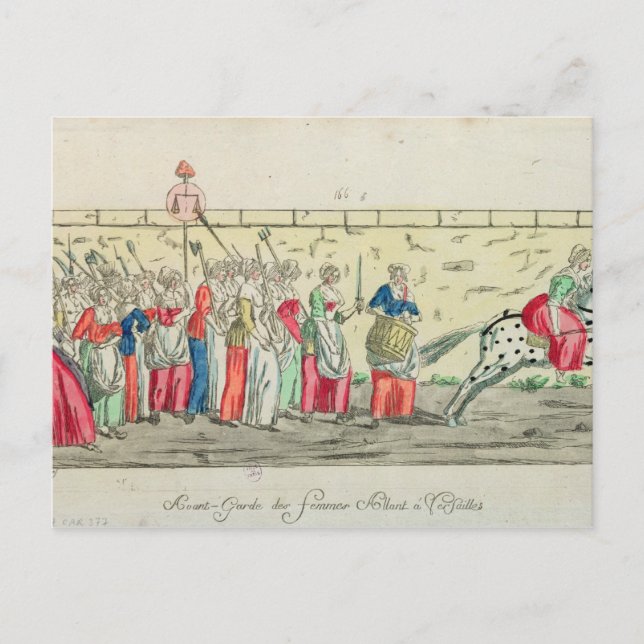 Erweiterte Wache der Frauen Postkarte (Vorderseite)