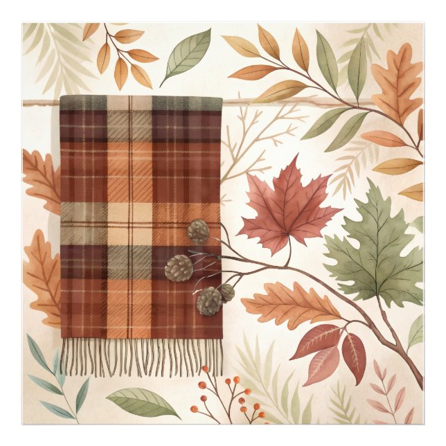 Erweiterung des abstrakten botanischen Fotos Fotodruck (Vorne)