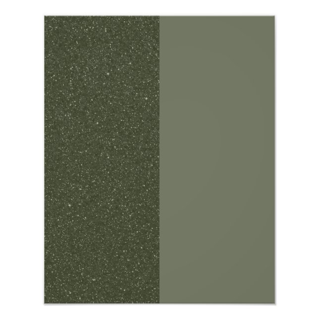 Erweiterung des Fotos "Grünes Rauschen" durch Tren Fotodruck (Vorne)