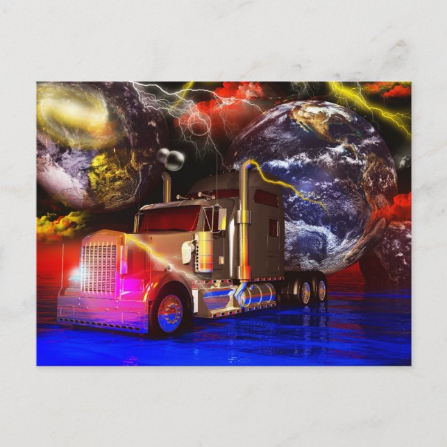 Erweiterung des Universums Postkarte (Vorderseite)