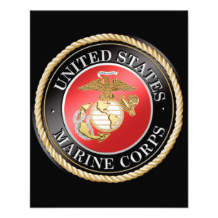Erweiterung des USMC-Fotos Fotodruck