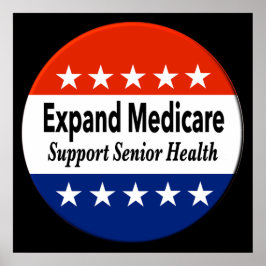 Erweiterung von Medicare zur Unterstützung von Sen Poster
