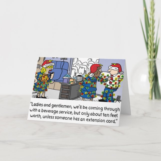 Erweiterungskabelkarte Feiertagskarte (Vorderseite)