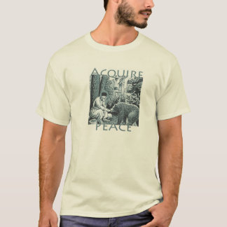 Erwerben Sie Frieden - St.Seraphim von Sarov und T-Shirt