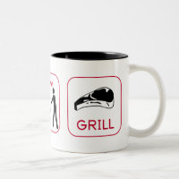 Erwerben Sie. Mähen Sie. Grill