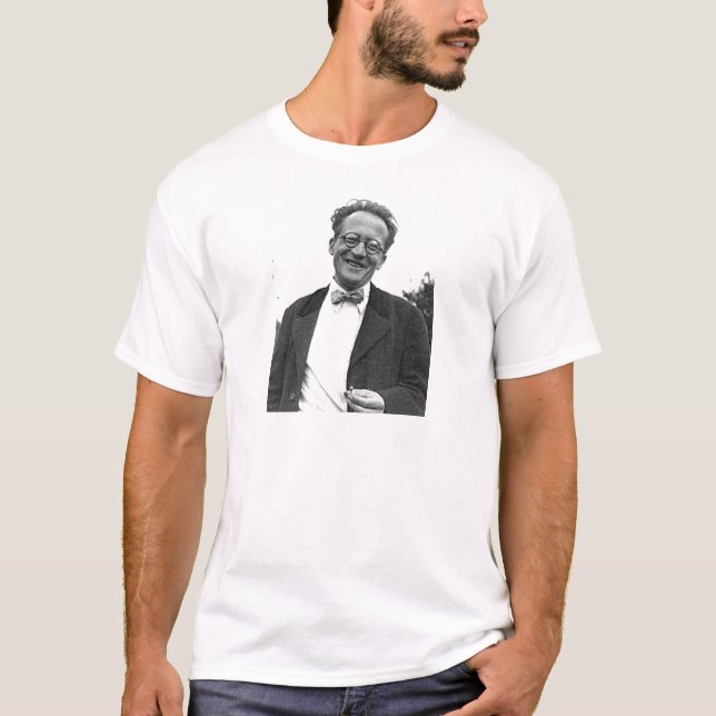 Erwin Schrodinger T-Shirt (Vorderseite)