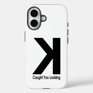 Erwischt beim Hinsehen – Lustige Baseball-Pitcher- iPhone 16 Hülle