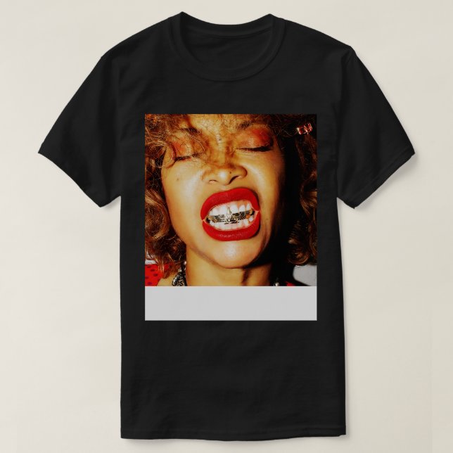 Erykah Badu Pillow T-Shirt (Design vorne)