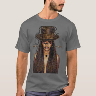 Erykah Badu Retro Vintager Rapper T-Shirt