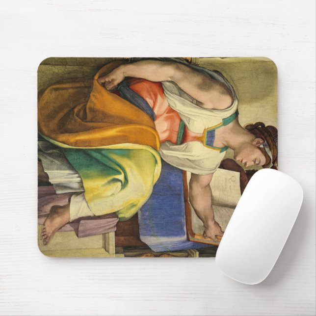 Erythraean Sibyl von Michelangelo Mousepad (Mit Mouse)