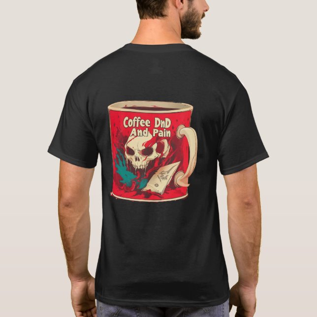 Erzadon Roll For Pain T-Shirt (Rückseite)