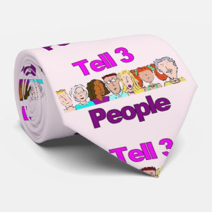 Erzähl 3 Leuten, die an Tie denken - lachen, läche Krawatte