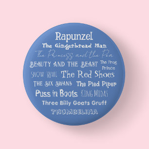 Erzähl-ein-Märchen-Tag-Abzeichen/ Knopf Button