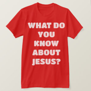 Erzähl mir von Jesus Evangelismus Christlicher T - T-Shirt