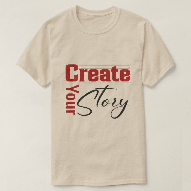 Erzähle dein eigenes T-Shirt (Design vorne)