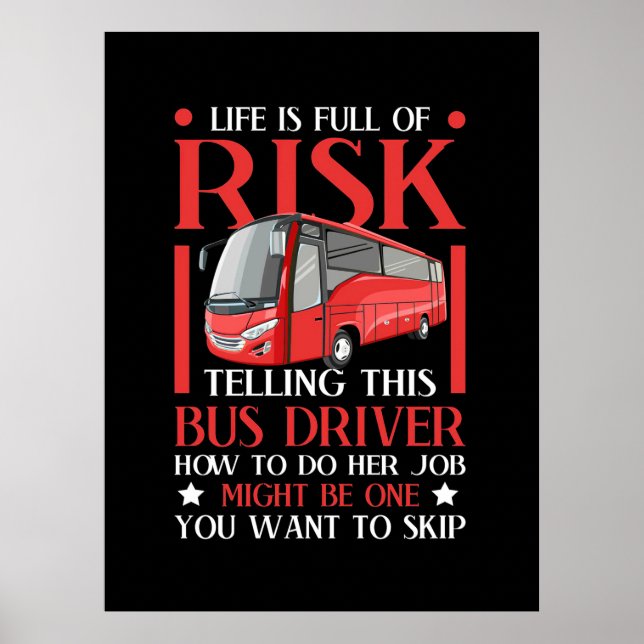 Erzählen dieses Busfahrers Poster (Vorne)