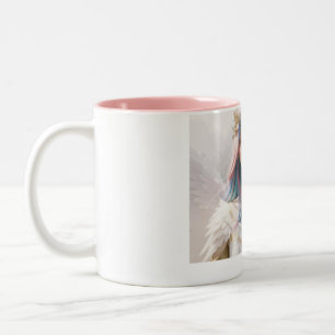 Erzählen Sie die Geschichte des Artikels und erklä Zweifarbige Tasse