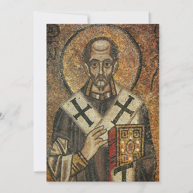 Erzbischof von Konstantinopel Einladung (Vorderseite)