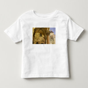 Erzbischofspalast-Arkaden mit der Kathedrale von D Kleinkind T-shirt