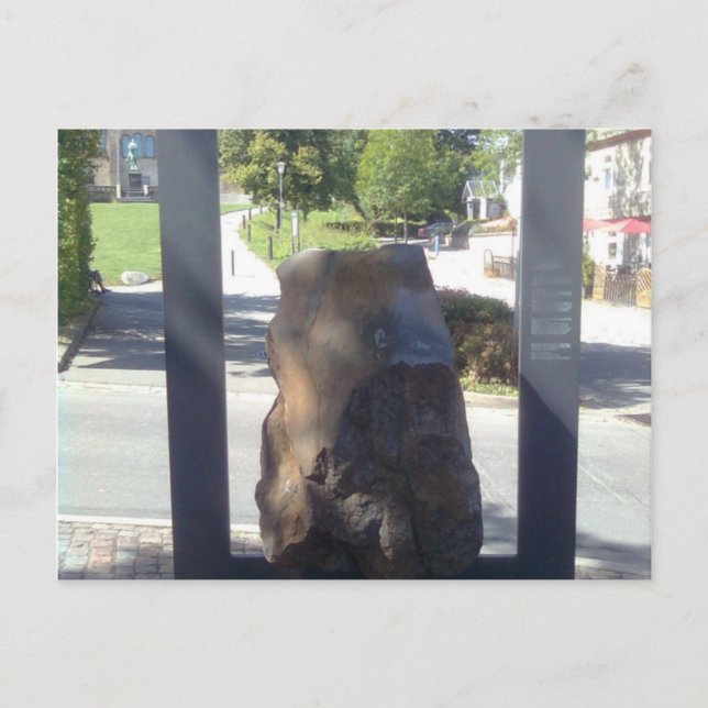 Erzblock, Goslar, UNESCO, Rammelsberg Postkarte (Vorderseite)