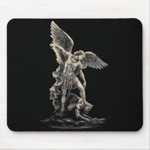Erzengel Michael Christliche Streetwear Religiös F Mousepad