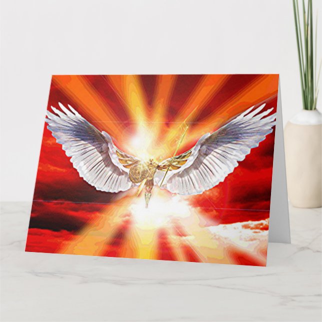 Erzengel Michael Karte (Vorderseite)