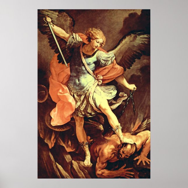 Erzengel Michael Poster (Vorne)