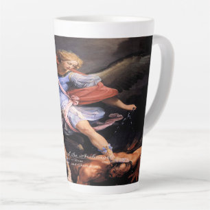 Erzengel Michael Quis ut Deus Milchtasse